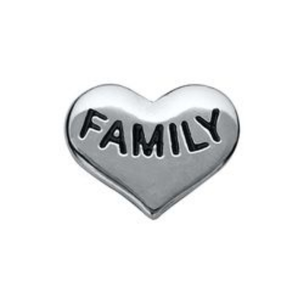 ❤️5 for $15❤️ Family Heart Charm Origami Owl❤️